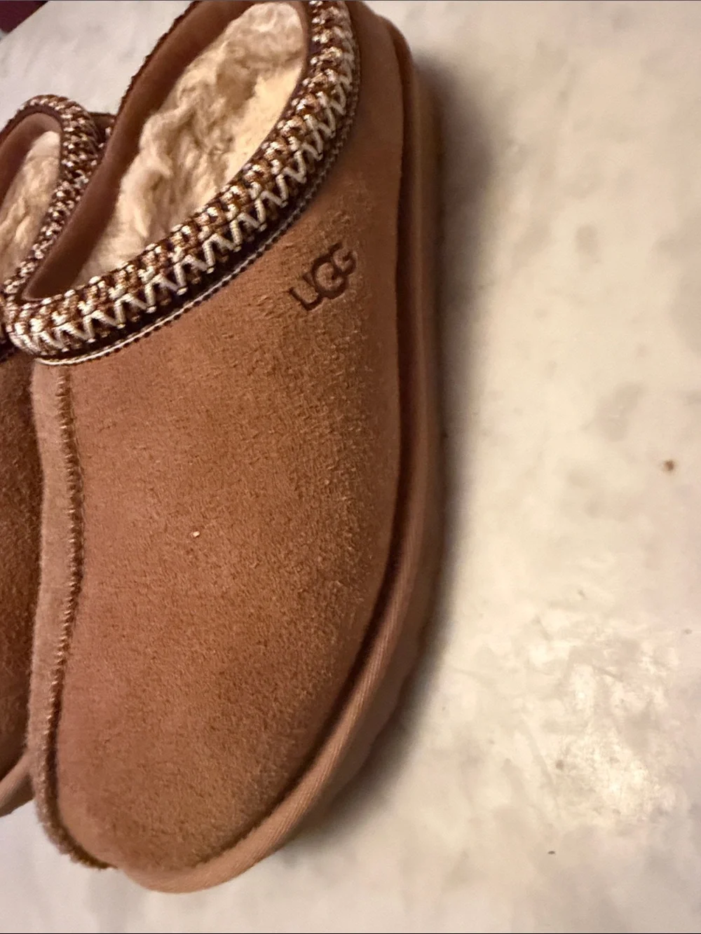 UGG suede slip